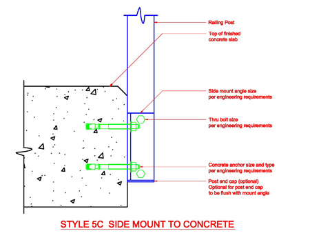 Handrail Bracket Detail Aluminum Railing Parts Mounts for Railing Systems for Handrail Bracket Detail Aluminum Railing Parts Mounts for Railing Systems for